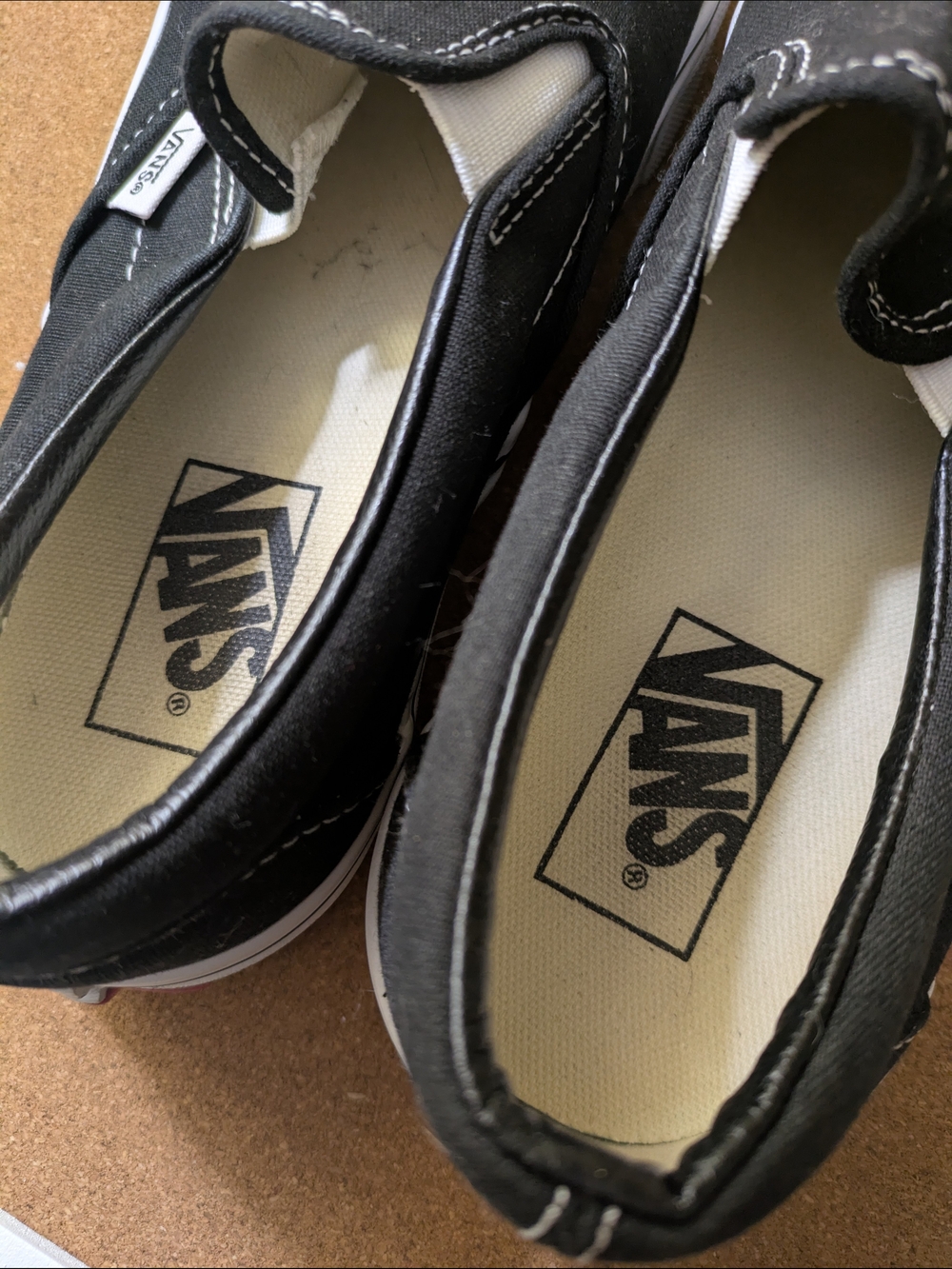 Vans Black Canvas Slip-On Loafers for Men Or Women - Picture 3 of 6